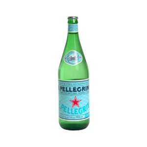 San Pellegrino, Water Mineral, the Set of 3 X 1 Ltr Glass Bottles 