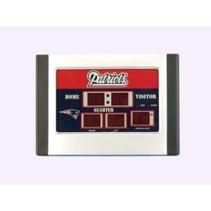    New England Patriots Alarm Clock Scoreboard