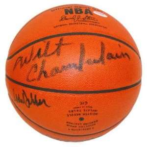   & Abdul jabbar Psa dna   Autographed Basketballs
