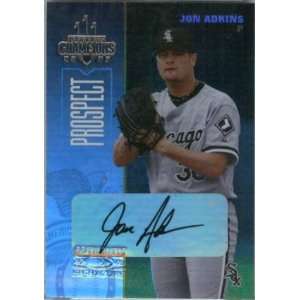 2003 Donruss Champions Autograph 65 Joe Adkins White Sox (RC   Rookie 