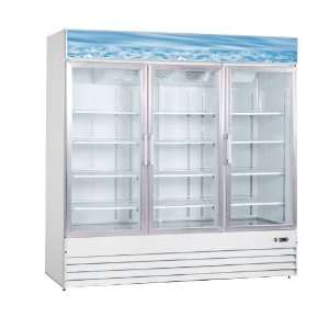  Alamo Triple Pull Glass Door Reach In Refrigerator **Lease 