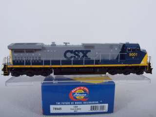 Athearn 78945 HO Dash 9 44CW CSX #9001 Diesel Locomotive  