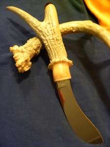 STAG RUSSELL GREEN RIVER STYLED SKINNING BLADE HANDLE CUSTOM WOOD PLUS 