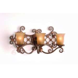   Bronze Del Mar Tuscan 24 Wide Bathroom Fixture from the Del Mar Colle