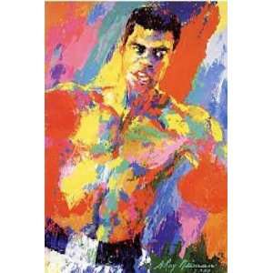  LeRoy Neiman   Muhammad Ali   Athlete of Century Hand 