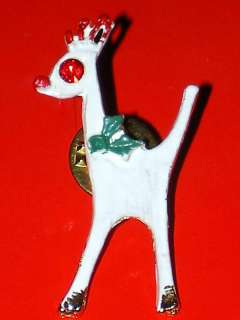 LOT 10~CHRISTMAS RUDOLPH THE RED NOSE REINDEER~PINS~NEW  