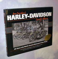 Jean Davidsons Harley Davidson Family Album HC/DJ Signed Free US Ship 