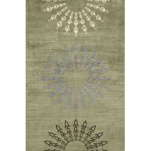  Momeni New Wave Sage Green Transitional 2 x 3 Rug (NW107 
