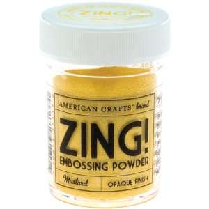    Opaque Embossing Powder 1 Oz Mustard   627765 Patio, Lawn & Garden