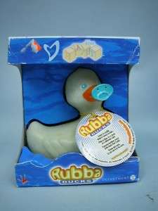 Dept56 Baby Blue Rubba Duck MIB Issued 2000  