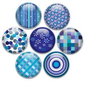  Decorative Push Pins or Magnets 7 Small Winter Wonder 