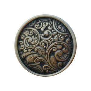  Saddleworth Cabinet Knob, Solid Bronze