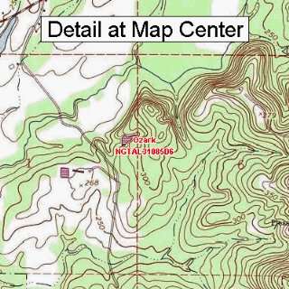   Quadrangle Map   Ozark, Alabama (Folded/Waterproof)