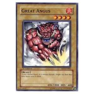 Yu Gi Oh   Great Angus   Structure Deck 3 Blaze of 