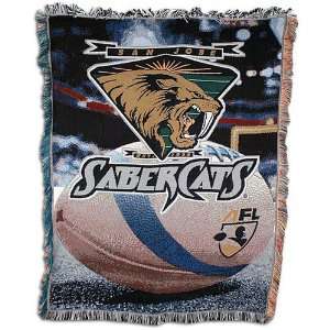  SaberCats Northwest AFL Tapestry Throw