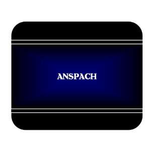    Personalized Name Gift   ANSPACH Mouse Pad 
