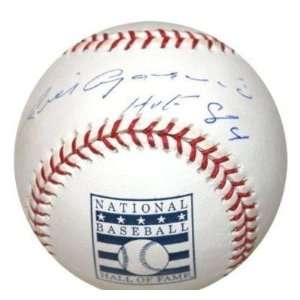 Luis Aparicio Autographed Baseball   HOF IRONCLAD &   Autographed 