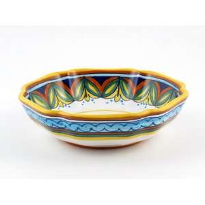   Serving Bowl Geometrico S08   Handmade in Deruta
