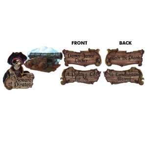   Party By Beistle Company Pirate Cutouts (4 count) 