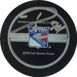 Ryan Callahan New York Rangers Autographed Puck