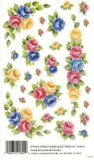 Vintage Rub Ons~ROSES~Flowers CardMaking VARIETIES  