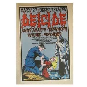  Deicide Handbill Poster March 27