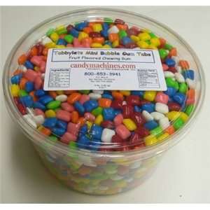 Tabbylets Mini Chewing Gum Tabs   Tub of Grocery & Gourmet Food