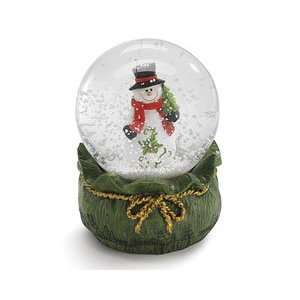  Glass Snowman Snow Globe