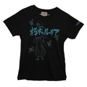  Bleach Rukia Black Baby Doll Women T shirt   Large 