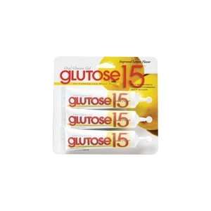   15 Oral Glucose Gel  Lemon Flavor   3 ct.