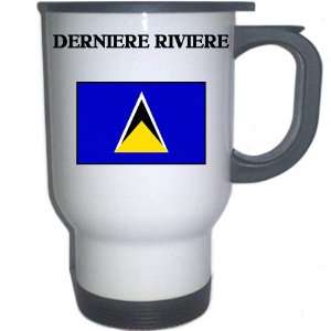  Saint Lucia   DERNIERE RIVIERE White Stainless Steel Mug 