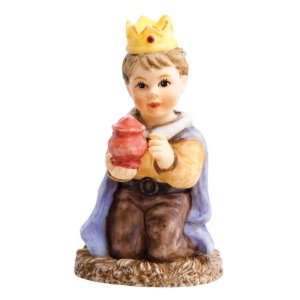   Miniature Nativity Figurine   Balthazar Kneeling