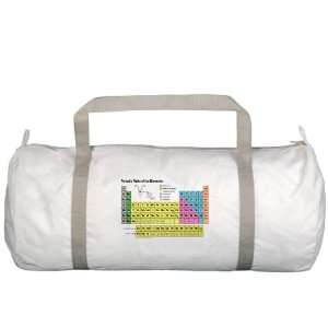  Gym Bag Periodic Table of Elements 