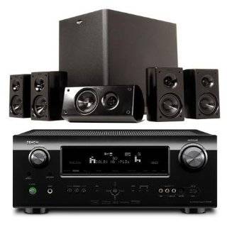 Denon AVR 2312CI and Klipsch HDT 500 Home Theater Bundle Package by 