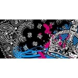  Paisley Royalty FLAT License Plates Blanks for Customizing 