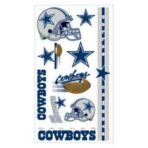  Dallas Cowboys Temporary Tattoos Easily Removed With 
