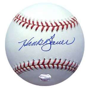  Hank Bauer Autographed Baseball