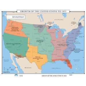  Universal Map 762549629 no.029 Growth Of The United States 