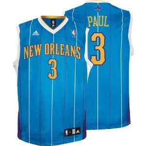 Chris Paul Youth Jersey adidas Teal Replica #3 New Orleans Hornets 