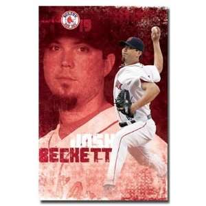 Josh Beckett Poster, #15 of the Boston Red Sox Baseball Team  