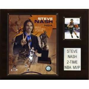 Phoenix Suns Steve Nash 2x MVP 12x15 Plaque Sports 
