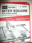 Vintage  Craftsman 9 36335 MITER BOX WITH SAW in Original Box