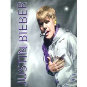  Justin Bieber Plush Concert Blanket Throw