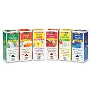  Bigelow Assorted Tea Packs, Six Flavors, 28 Tea Bags 