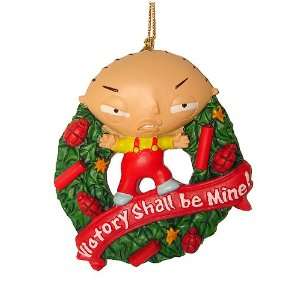 Family Guy Stewie Victory Shall Be Mine Christmas Ornament 3.5 