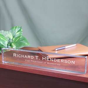  Personalized Executive Name Plate