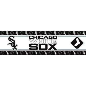  Chicago White Sox 1 Roll 15ft Wall Paper Border Sports 