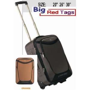   ORANGE Rolling Travel Luggage Set 3PC duffel bag 