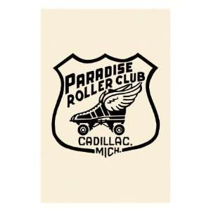  Paradis Roller Club Premium Poster Print, 18x24