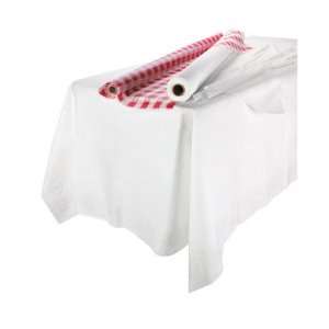   Poly 1 Ply Tissue Table Cover Roll, White